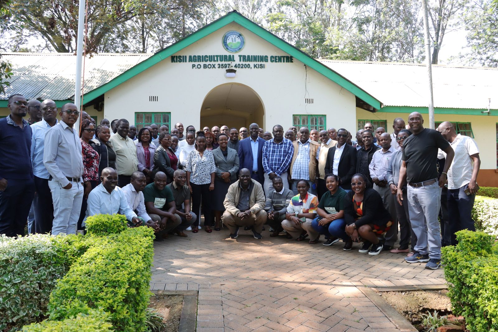 Agricultural extension officers at a climate advisory training in Kisii, Kenya