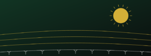 Original ASAD graphic: sunrise over contour farm rows
