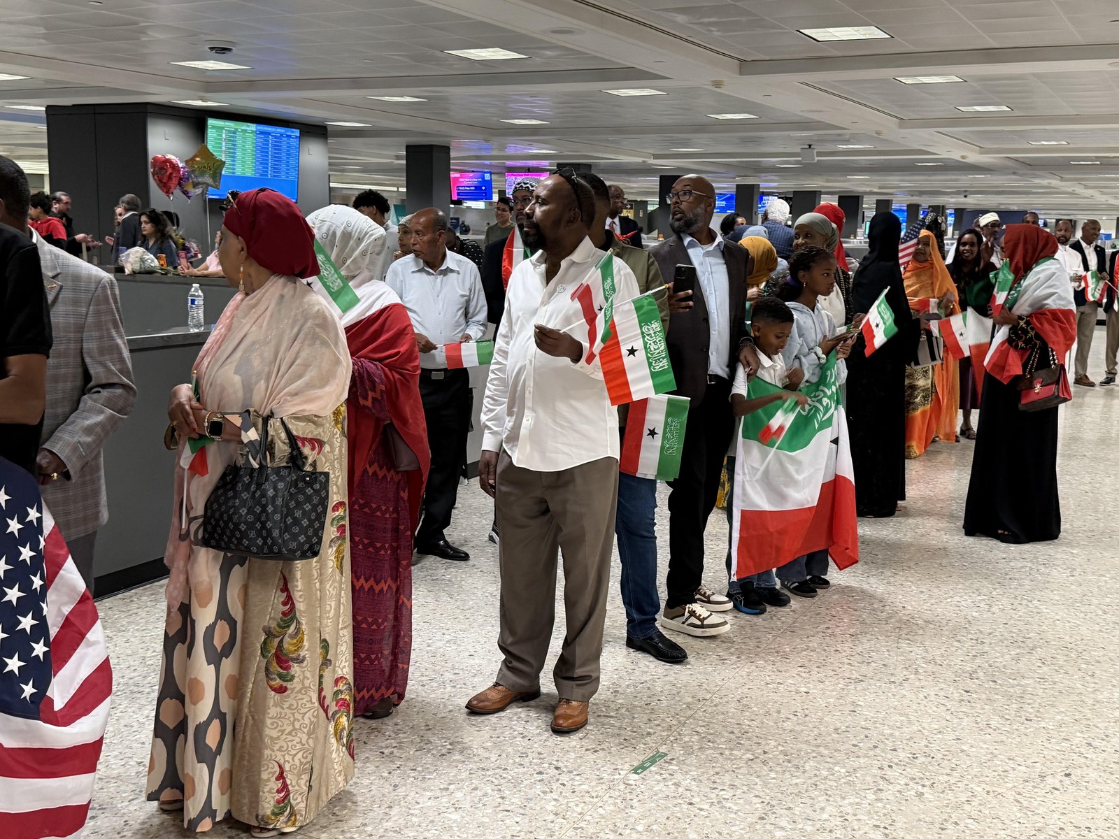 Delegation arrival at Washington Dulles International Airport