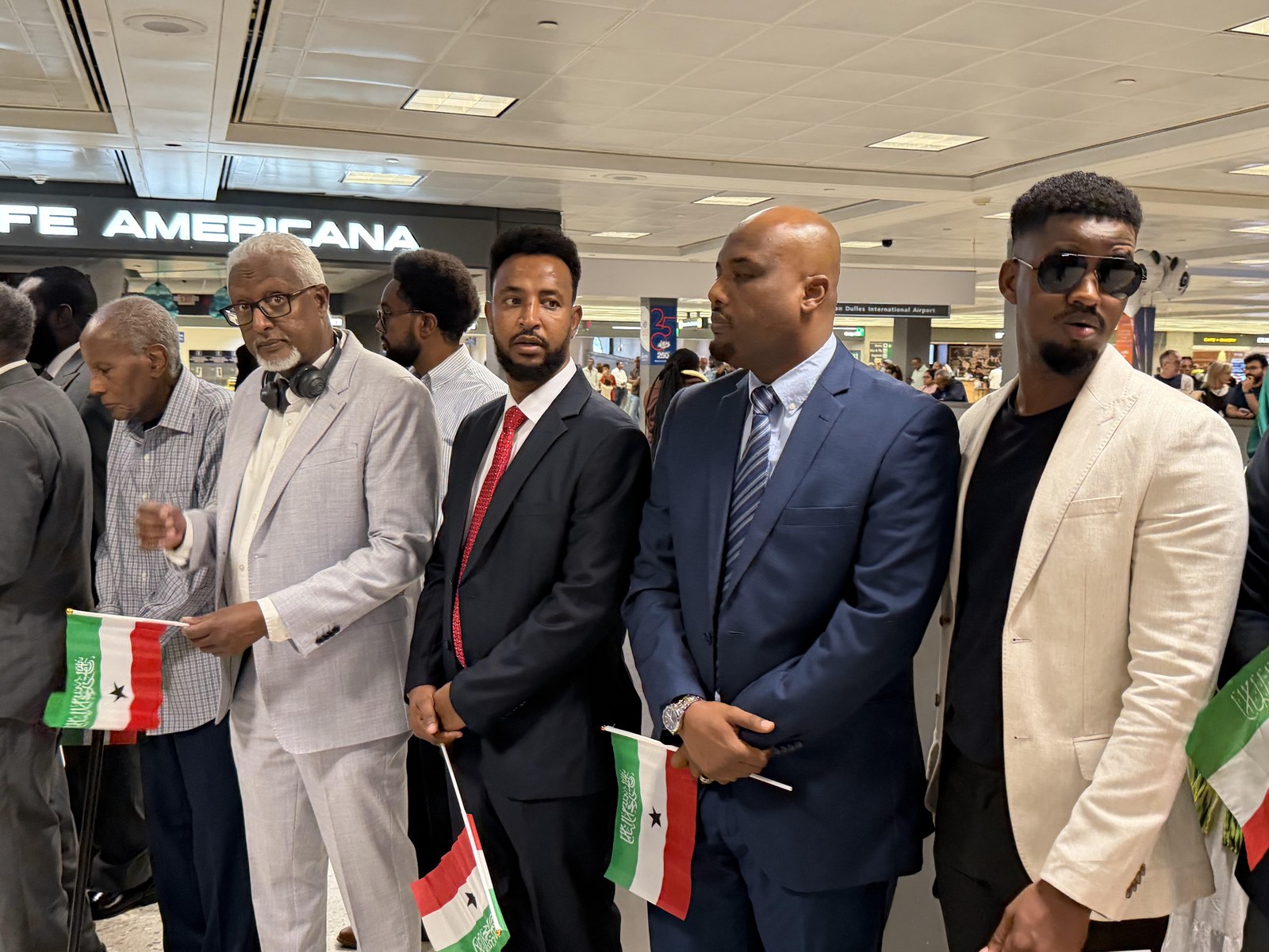 Welcome reception for the Somaliland President and delegation